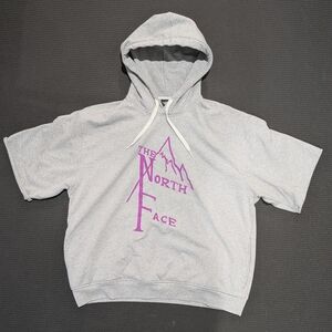 The North Face Men's 1966 Short Sleeve Oversized Hoodie | Large | Gray | TNF